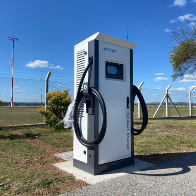 Tiga Fase AC Outdoor Charging Stack Untuk Tesla VW EV Charger