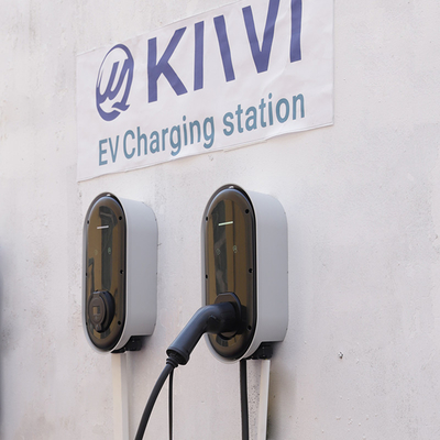 Level 2/3 EV Charger Station Untuk Fitting Mobil Tesla 220V/380V Wallbox 7KW/11KW/22KW