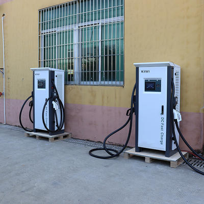 120kw 3 Phase Electric Car Power Fast Charging Station Chademo CCS1 CCS Tipe 2 Cepat DC EV Pengisi daya