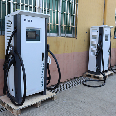 150-160kw Tingkat 3 EV Pengisian Baterai Colokan Dan Muat Dengan Deteksi Suhu Colokan
