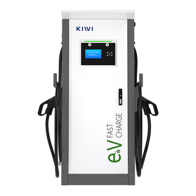 60kW ~ 150kW DC EV Charger Pile Double Charging Gun Lantai Dipasang DC Fast Electric Car Charging Station