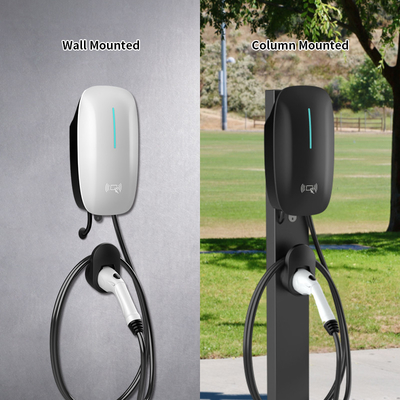 Pabrik Penjualan Langsung AC Plug Disesuaikan 7kw/11kw/22kw Portable EV Charger Baterai Mobil Stasiun Pengisian Kendaraan Listrik