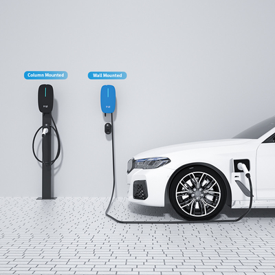 Smart 7kw 11kw AC EV Charger Type 2 Type 1 Wallbox 16A 32A Stasiun Pengisian Mobil Listrik 22kw EV Charger