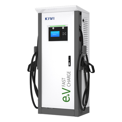 Hotel Apartemen 3 Fase Dual Smart DC Fast EV Charger dengan CCS1 CCS2 GB/T CHAdeMO Interface Standard