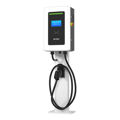OEM Kendaraan Listrik DC Mobil Cepat Pengisi Daya EV Publik Wallbox 20kW 30kW 40kW Chademo CCS CCS2 2 Stasiun Pengisian EV Single Guns