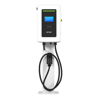 OEM Kendaraan Listrik DC Mobil Cepat Pengisi Daya EV Publik Wallbox 20kW 30kW 40kW Chademo CCS CCS2 2 Stasiun Pengisian EV Single Guns