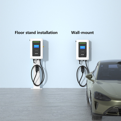 OEM Kendaraan Listrik DC Mobil Cepat Pengisi Daya EV Publik Wallbox 20kW 30kW 40kW Chademo CCS CCS2 2 Stasiun Pengisian EV Single Guns