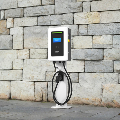 Single Gun 20kW ~ 40kW DC EV Charger Kendaraan Listrik Tingkat 3 Pengisi Ocpp DC Fast Charging Station