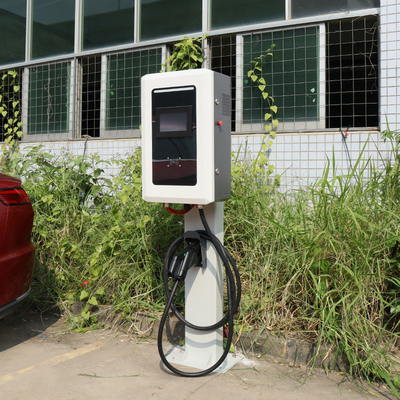 Single Gun 20kW ~ 40kW DC EV Charger Kendaraan Listrik Tingkat 3 Pengisi Ocpp DC Fast Charging Station