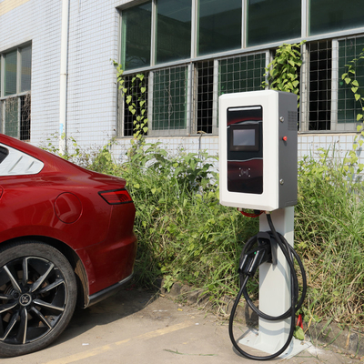 Single Gun 20kW ~ 40kW DC EV Charger Kendaraan Listrik Tingkat 3 Pengisi Ocpp DC Fast Charging Station