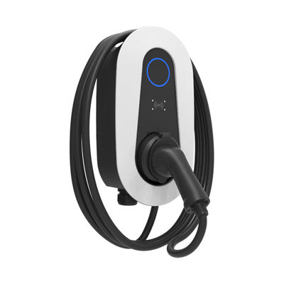 Pengisi daya EV AC 7kW dengan Type-1/Type-2/GB/T Plug dan RFID