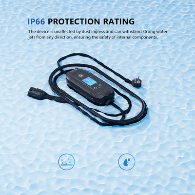 Pengisi Daya EV Portabel 3.5kW dengan Steker Tipe 1 Output 16A IP67