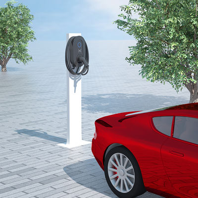 7kW Type1 Type2 GB/T AC EV Charger dengan WiFi Bluetooth 4G