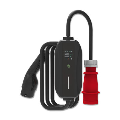 AC 3.5kW Evse Portable Ev Charger Stasiun Pengisian Mobil Tipe 2